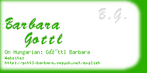 barbara gottl business card